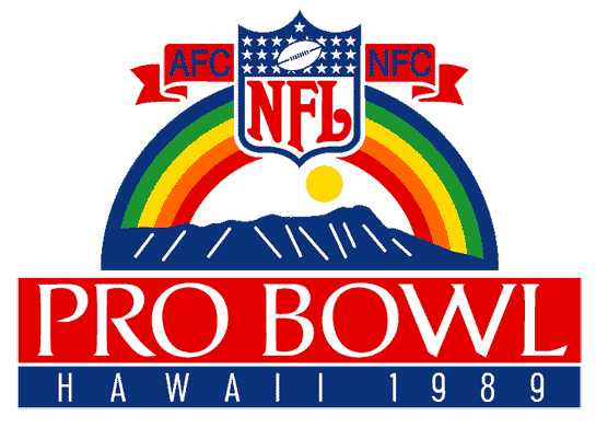 Pro Bowl 1989 Primary Logo t shirts iron on transfers
